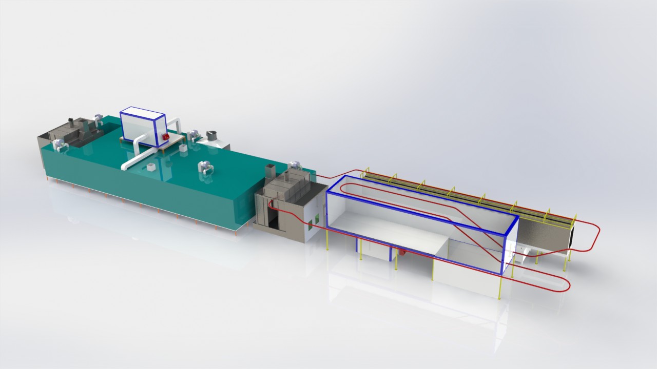 automatic coating line